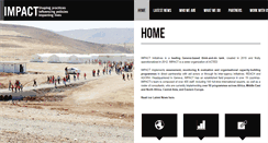 Desktop Screenshot of impact-initiatives.org